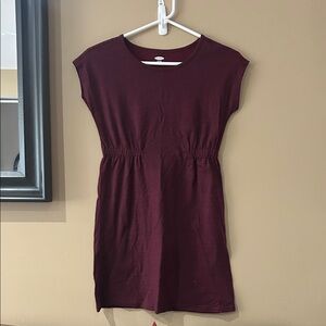 Old Navy Burgundy girl’s dress  size 10